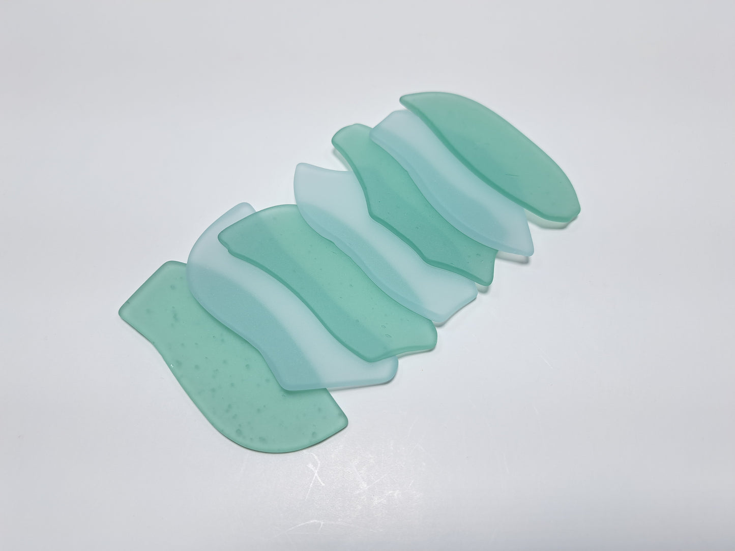 Beach Breeze Mix - Sea Glass Place Cards - Set of 20 - Irregular Shaped Pieces