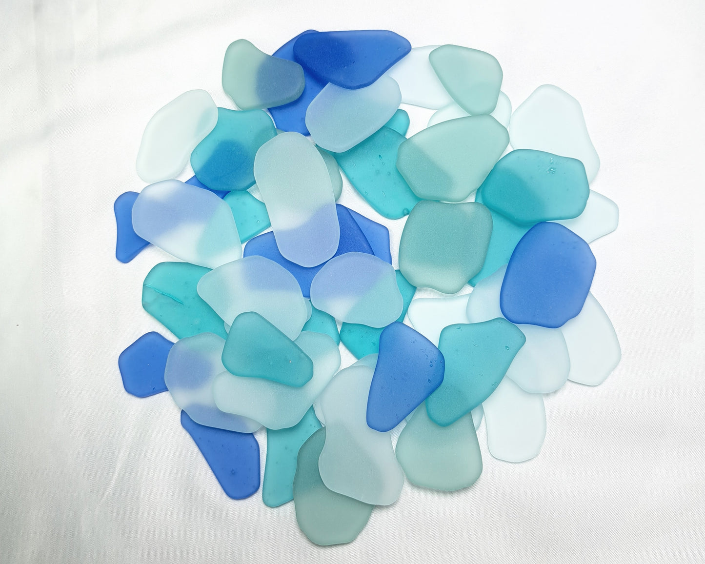 Flat Sea Glass - SMALL 0.75 - 1.25 inch - Jewelry & Crafting Supplies