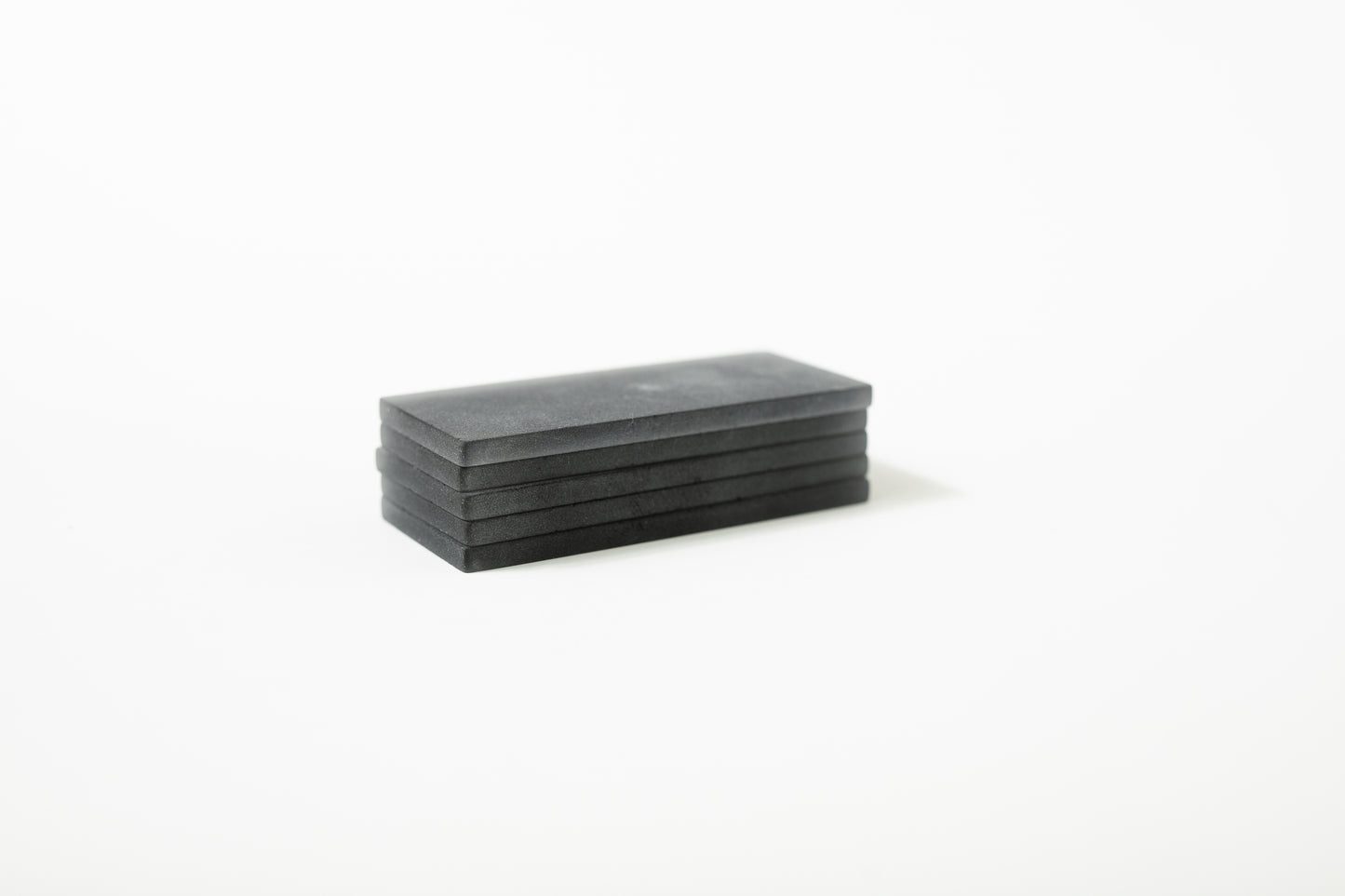 Grey Sea Glass Place Cards - Set of 20 Tumbled Glass Tiles