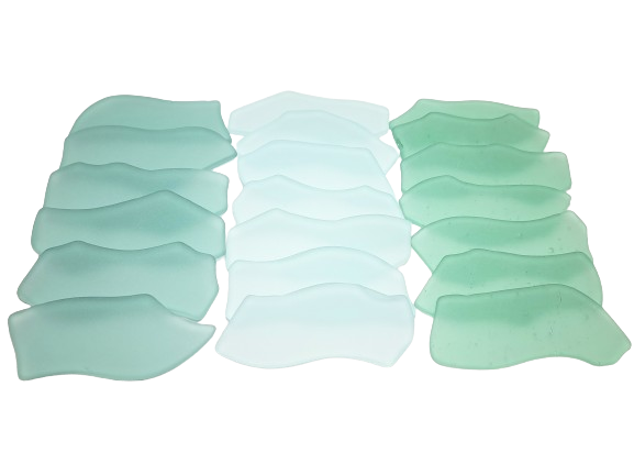 CUSTOM - 185 Sea Glass Place Cards - Drilled
