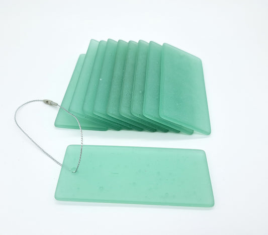Sea Glass Gift Tags - Set of 10 - Mint