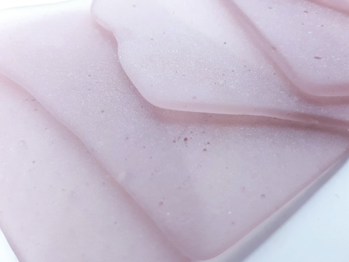 Dusty rose sea glass place cards - Set of 20 tumbled glass pieces