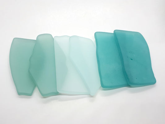 Sea Glass Place Cards - Set of 20 - Irregular Shaped Pieces
