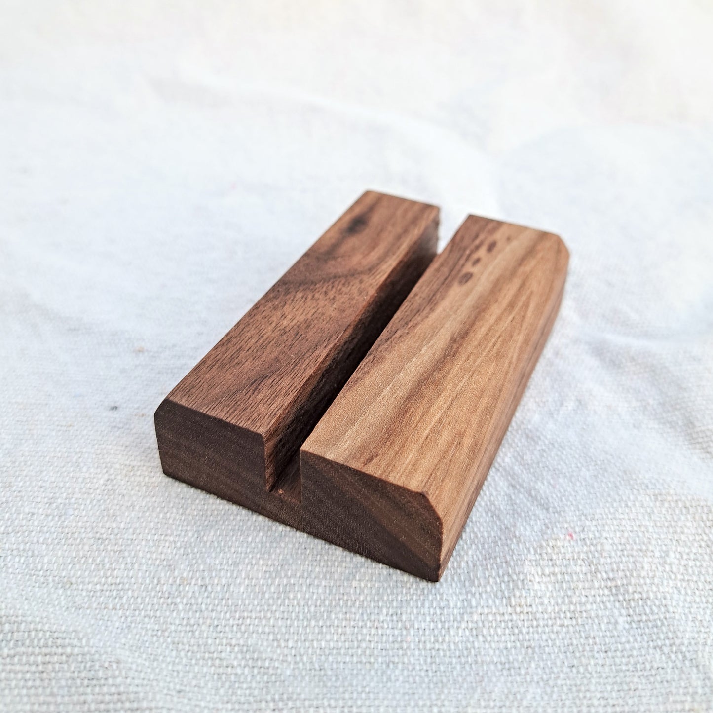 Sky blue sea glass sign blank - 5x4 inch tumble glass piece