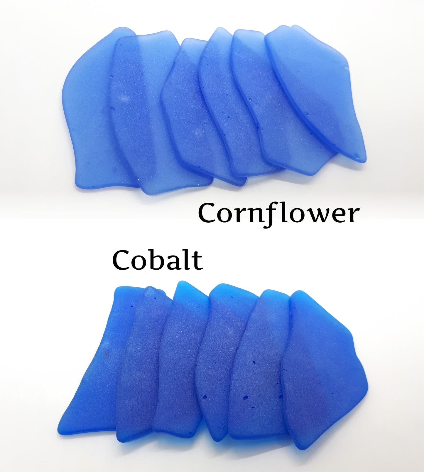 Sea Glass Place Card Color Samples