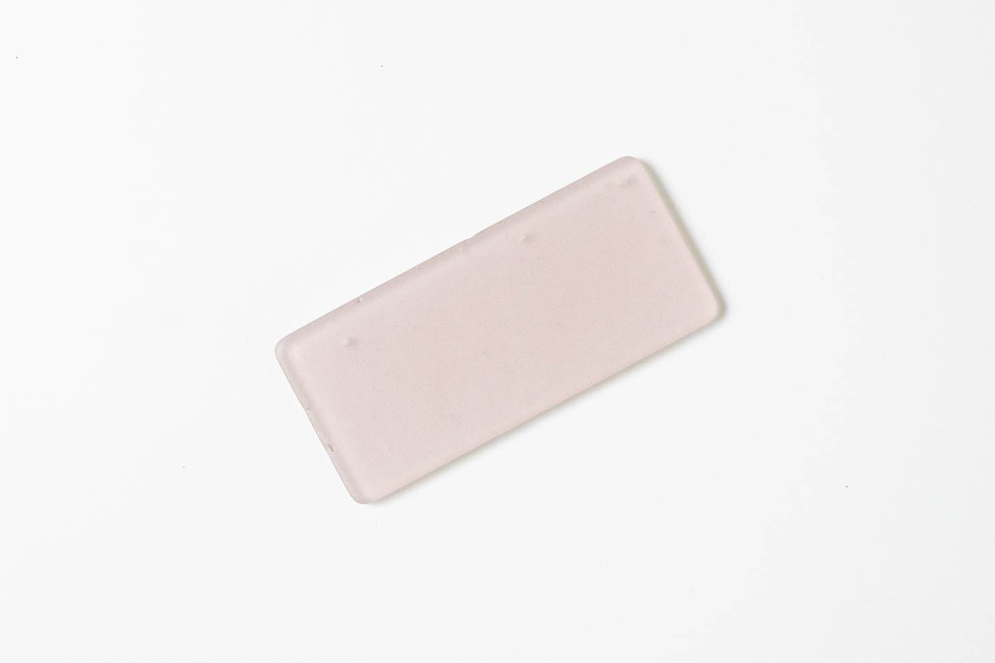 Dusty Rose Sea Glass Place Cards - Set of 20 Tumbled Glass Tiles
