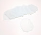 Sea glass ornament blanks - Set of 10 - White