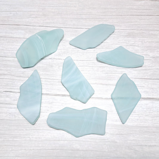 CLEARANCE - Swirly Sea Glass Place Cards