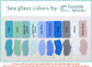 Jewelry Grade Sea Glass - LARGE 2-2.75 inch