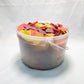 10 Pounds of Sea Glass - Orange + Red + Yellow Mix