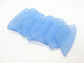 Blue & green sea glass place cards - Set of 20 - Irregular shaped pieces