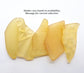 CLEARANCE - 50 Yellow sea glass place cards - Large tumble glass pieces
